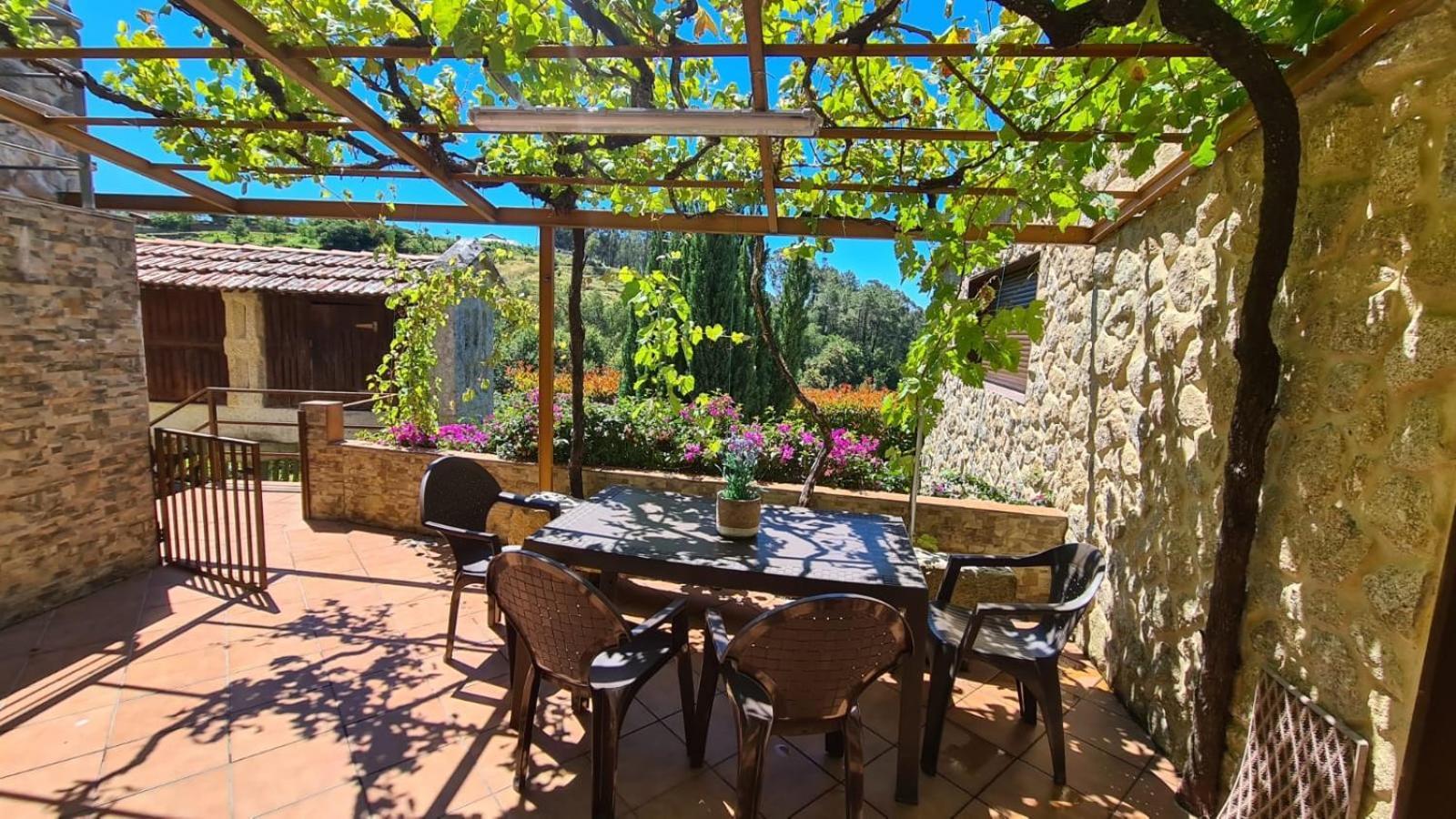 Casa Rural O Carballo Da Pedra Ла-Каньиса Экстерьер фото