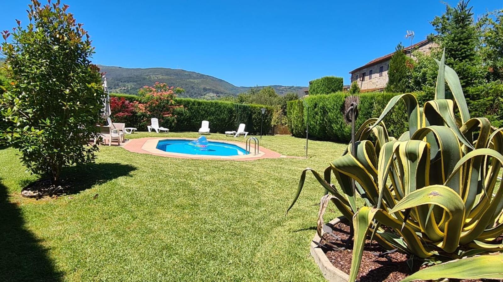 Casa Rural O Carballo Da Pedra Ла-Каньиса Экстерьер фото