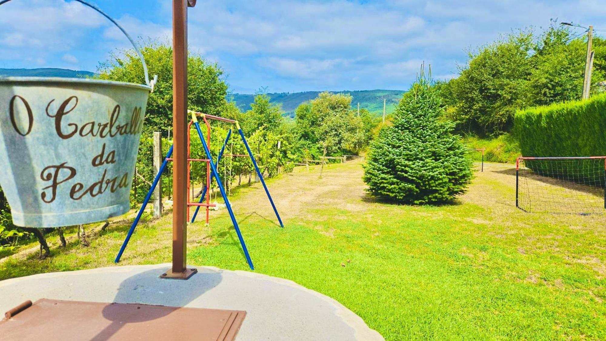 Casa Rural O Carballo Da Pedra Ла-Каньиса Экстерьер фото