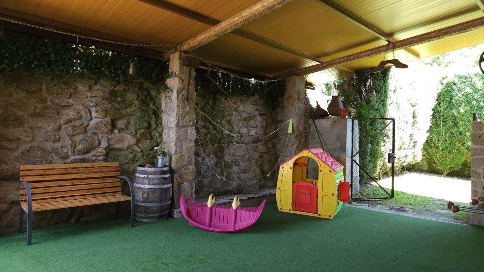 Casa Rural O Carballo Da Pedra Ла-Каньиса Экстерьер фото